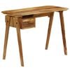 vidaXL Writing Desk Natural Mango Wood Solid Mango Wood Medium