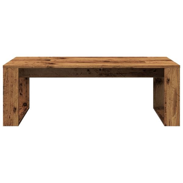 vidaXL Coffee Table Old wood Engineered wood Medium Durable