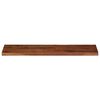 vidaXL Table Top Reclaimed Wood 47.2 x 11.8 in Simple Rectangular