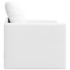 vidaXL Sofa Bed White 29.13 x 30.31 x 31.89 in Velvet