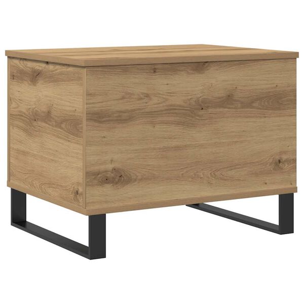 vidaXL Coffee Table Artisan Oak Engineered wood, metal Small Storage