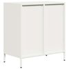 vidaXL Sideboard White Cold-rolled Steel Medium Sideboard Rectangular