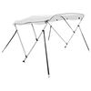 vidaXL 3-bow Bimini Top with Sidewalls 72.0x(66.9-71.7)x53.9"
