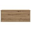 vidaXL Storage Box with Storage Artisan Oak 35.43 x 13.78 x 13.78 in
