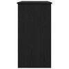 vidaXL Desk Black Engineered wood 31.5 in x 15.7 in x 29.5 in Desk