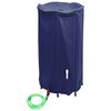 vidaXL Water Tank Blue PVC Large Foldable Water Tank Cylindrical
