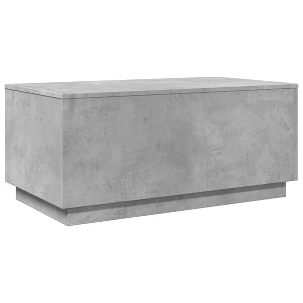 vidaXL Coffee Table Concrete Grey Engineered Wood Medium Coffee Table