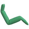vidaXL Folding Sun lounger Green 68.9x21.3x3.3" Oxford Fabric