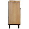 vidaXL Sideboard Mango desert brown Solid Mango Wood 23.6 x 13.0 x 29.5 in