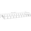 vidaXL Dog Kennel Black Steel Extra Large Tough Dog Kennel