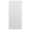 vidaXL Book Cabinet High gloss white Engineered wood Medium Bookshelf