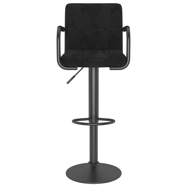 vidaXL Bar Stool Set of 2 Black