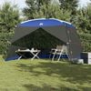 vidaXL Mosquito Tent with Roof Azure Blue 149.61 x 149.61 x 88.58 in