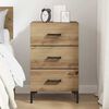 vidaXL Bedside Cabinet Artisan Oak 15.75 x 15.75 x 25.98 in