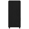 vidaXL Cabinet Black Oak 55 x 40 x 82 cm