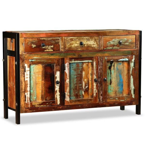 vidaXL Sideboard Solid Reclaimed Wood 47.2"x13.9"x29.9"