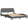 vidaXL Bed Frame Dark Grey
