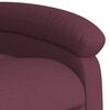 vidaXL Stand Up Massage Recliner Chair Purple