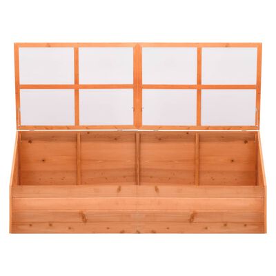 vidaXL Greenhouse Wood 70.9"x22.4"x24.4"