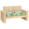 vidaXL Pallet Cushion for suitable for Seat Floral Multicolour