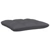 vidaXL Garden Lounge Set Set of 3 Black