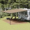 vidaXL Tent Carpet Taupe 157.5x315.0" HDPE