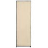 vidaXL Wardrobe Cream Non-woven fabric, Iron 34.3 x 19.3 x 62.6 in
