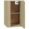 vidaXL Wall Mounted Tv Cabinet Set of 2 Sonoma oak Engineered wood
