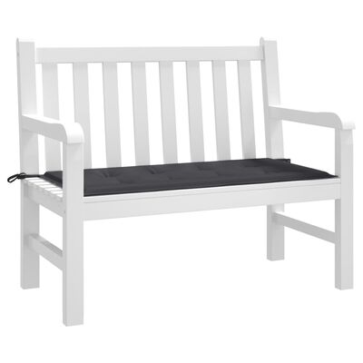 vidaXL Garden Bench Cushion Black 39.4"x19.7"x1.2"