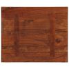 vidaXL Table Top 23.6"x19.7"x1.5" Rectangular Solid Wood Reclaimed