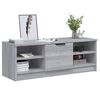 vidaXL TV Stand Gray Sonoma 40.2"x14"x14.4" Engineered Wood