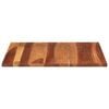 vidaXL Table Top Natural Acacia Solid Acacia wood Medium Durable