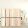 vidaXL Folding 5-Panel Room Divider Japanese Style 78.7x66.9"