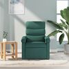 vidaXL Recliner Chair Dark Green