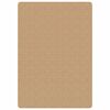 vidaXL Area Rug Natural Woven ring-spun jute with latex backing