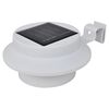 vidaXL Solar Lamp Set of 12 White Plastic Small Solar Solar Lamp
