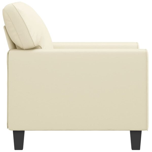 vidaXL Sofa Chair Cream
