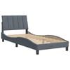 vidaXL Bed Frame Dark Grey