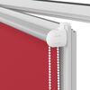 vidaXL Roller Blind Red 100% polyester, Aluminium top rail 17.7 x 90.6 in