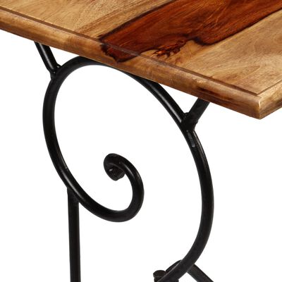 vidaXL Console Table Solid Sheesham Wood 39.4"x15.7"x29.5"