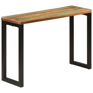 vidaXL Console Table Varies Solid reclaimed wood, iron Medium Industrial
