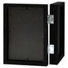 vidaXL Bifold Photo Frame Black MDF Foldable Bifold Photo Frame