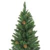 vidaXL Christmas Tree Green PVC Medium Decorative Inlays