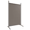 vidaXL 3-Panel Room Divider Anthracite 206.7"x70.9" Fabric