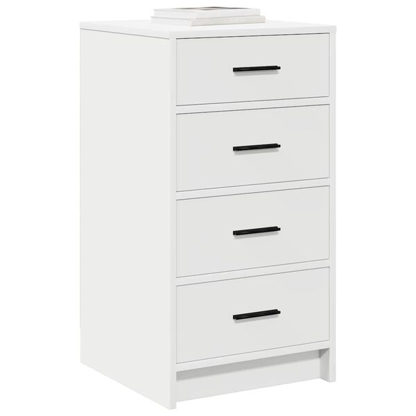 vidaXL Sideboard with Drawer White 40 x 41 x 75 cm Engineered wood