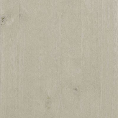 vidaXL Top for Highboard HAMAR White 33.5"x13.8"x39.4" Solid Wood Pine