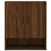 vidaXL Wall Cabinet Brown oak Engineered wood Medium Wall Cabinet