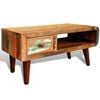 vidaXL Coffee Table Multicolor Reclaimed solid wood Small Rectangular
