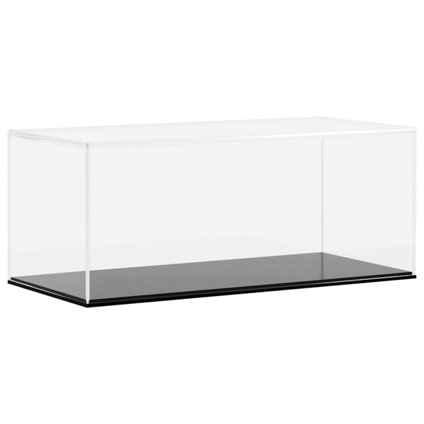 vidaXL Display Box Transparent 13.4x6.3x5.5" Acrylic