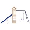 vidaXL Outdoor Playset Natural Pine, Blue
